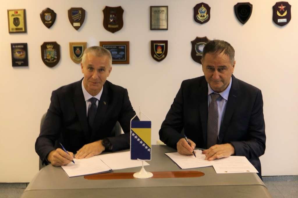 DKPT BiH and HJPC BiH sign Cooperation Agreement on classified information