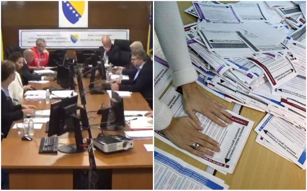 Nova naredba Glavnom centru za brojanje: Otvaranje vreća sa izbornim materijalom