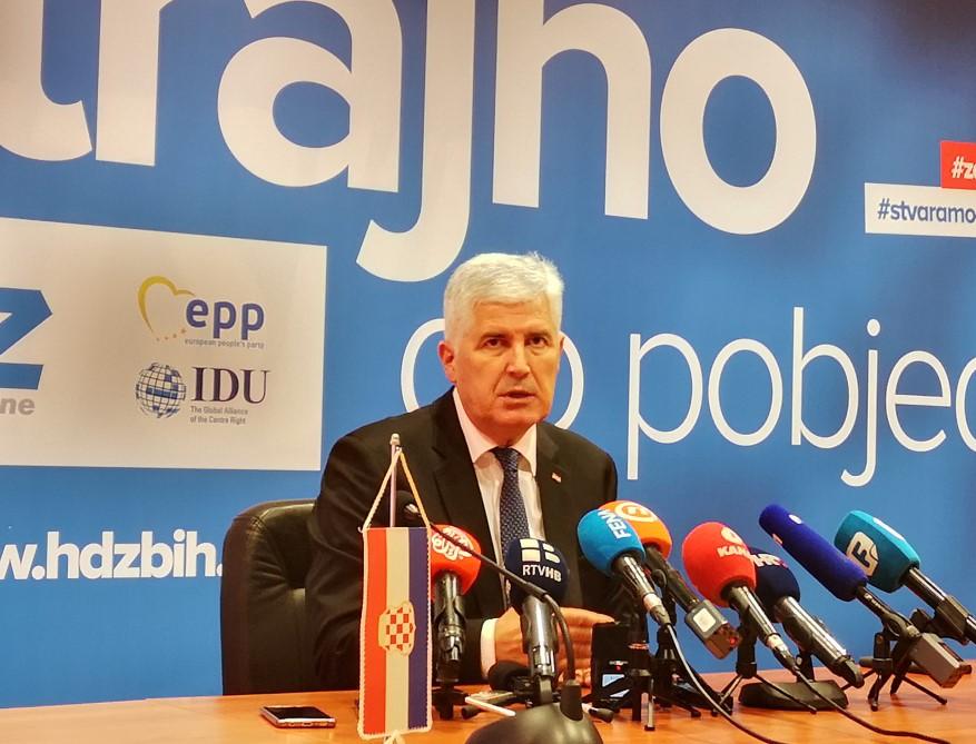 Čović: Partneri koji s nama žele praviti vlast morat će usaglasiti s nama program za naredne četiri godine - Avaz