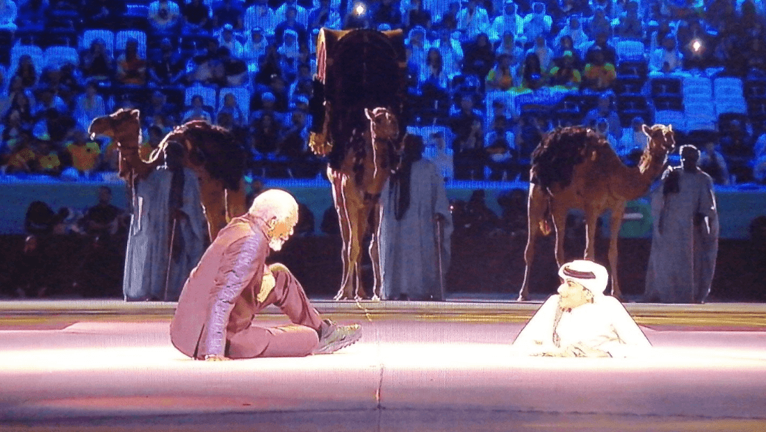 Na ceremoniji otvaranja se pojavila i holivudska zvijezda Morgan Frimen