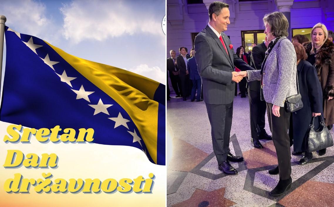 Ambasada SAD čestitala Dan državnosti BiH - Avaz