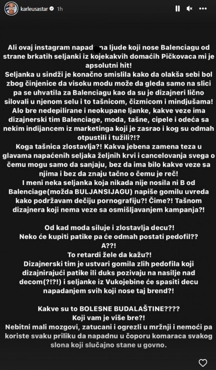 Story Jelene Karleuše - Avaz