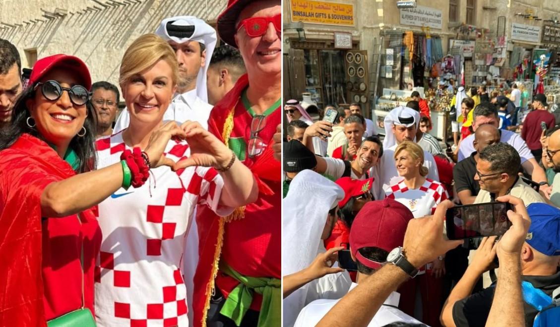 Kolinda s marokanskim navijačima: Atmosfera je sjajna