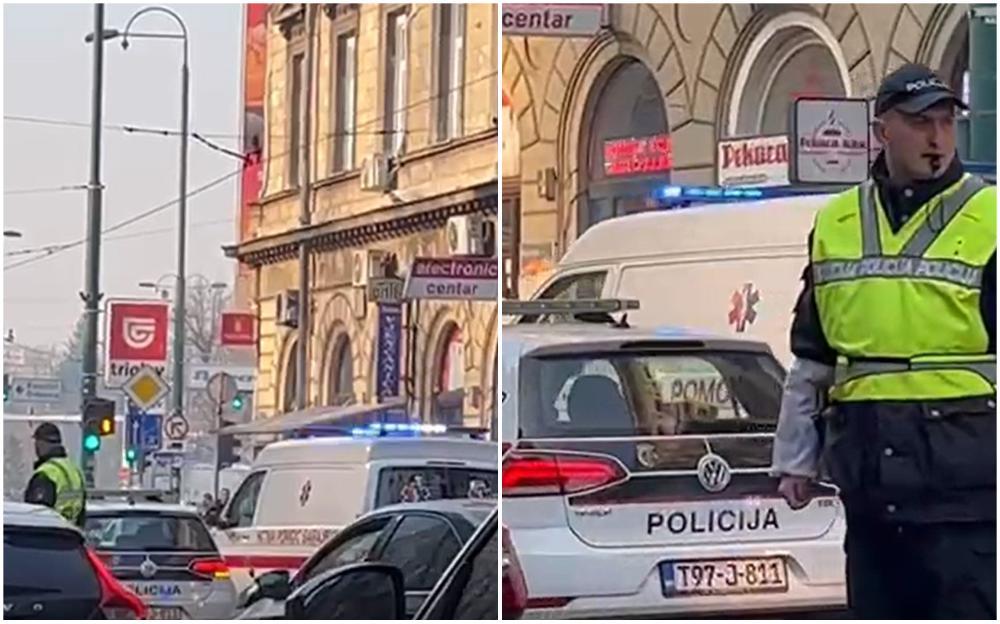 "Avaz" na licu mjesta: Saobraćajna nesreća na Marindvoru, povrijeđena jedna osoba