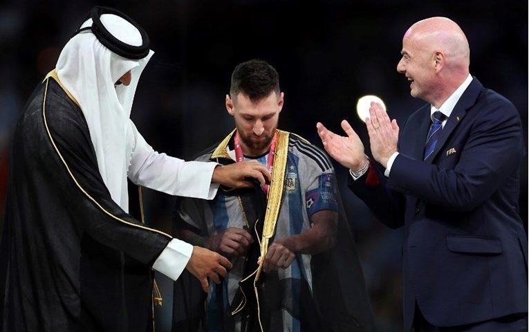 Katarski emir Tamim ibn Hamad el Tani, Mesi i Infantino - Avaz