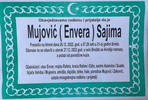 Preminula Sajima Mujović - Avaz