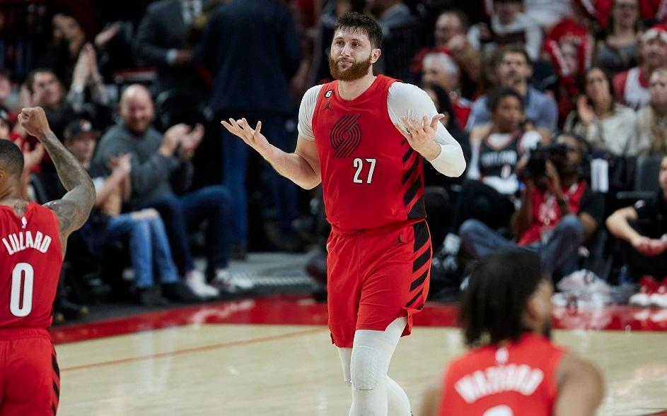 Jusuf Nurkić kao Kobi Brajant: "Bosanska zvijer" briljirala, Portland pobijedio