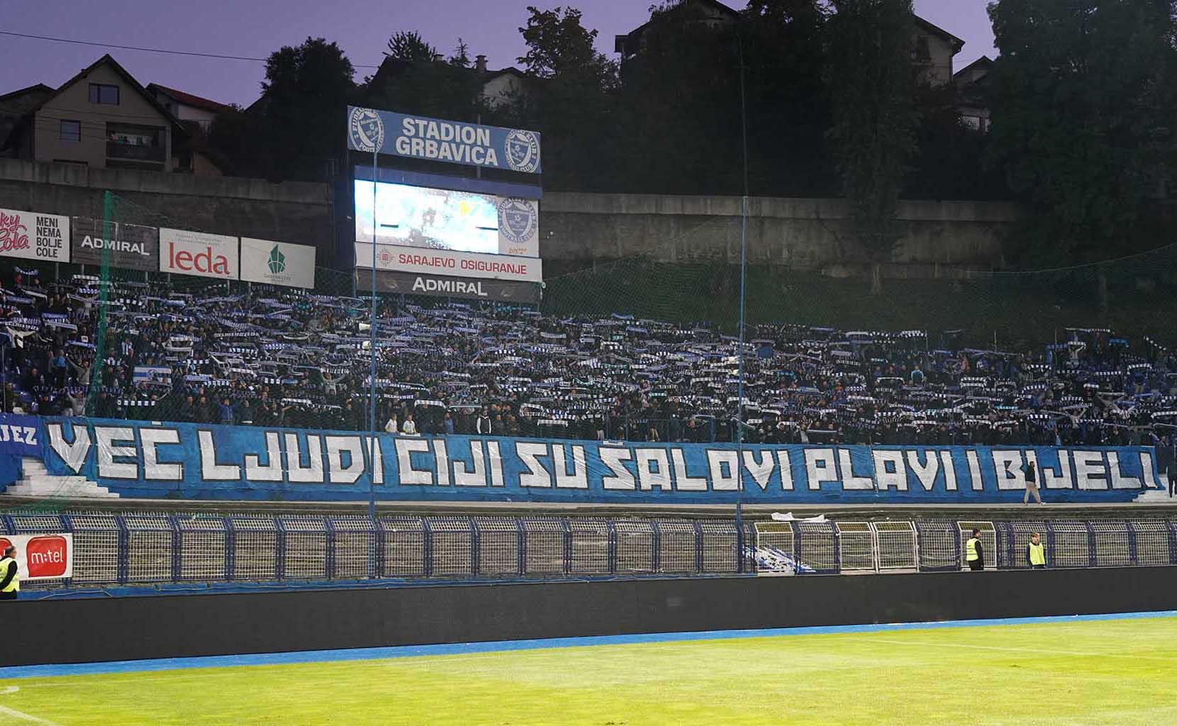 FK Željezničar: Tvoje bogatstvo nisu trofeji, već ljudi čiji su šalovi plavi i bijeli - Avaz