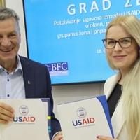 Grad Zenica u USAID-ovom Programu podrške marginaliziranim nezaposlenim ženama i drugim grupama