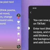 TikTok uveo tekstualne postove 