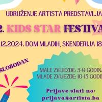 Otvorene prijave za 2. međunarodni festival dječije muzike Sarajevo "Kids Star" 2024.
