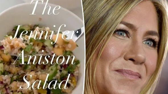 Dženifer Aniston, salata - Avaz