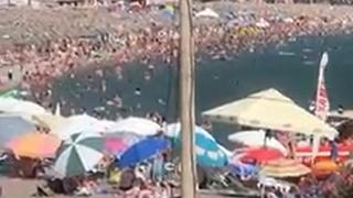 Video / Plaže u Čanju krcate