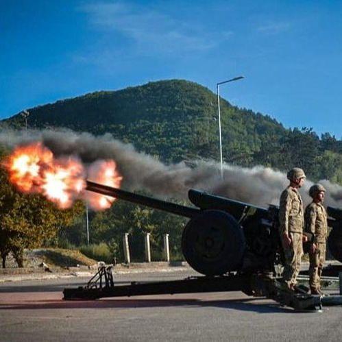 Počasna paljba na Cetinju povodom inauguracije Milatovića i Dana nezavisnost