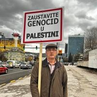 Video / Građanin Sarajeva se solidarisao sa Gazom: Zaustavite genocid u Palestini