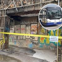 Urušavanje ostatka zgrada na Marindvoru uzrokuju kašnjenja autobusa