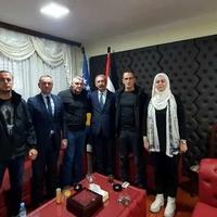 Pripadnici GSS-a Bijeljina kod palestinskog ambasadora: Žele otputovati u Gazu