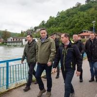 Bećirović razgovarao o modalitetima pomoći mještanima poplavljenog područja Kulen Vakufa