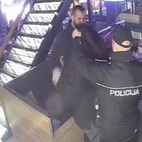 Video / Trojica policajaca došli da ga vode: Mirza Hatić iznenada bježi iz kafića