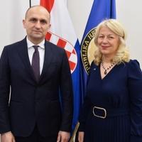 Ambasadorica Kovačević-Bajtal i ministar Anušić: BiH i Hrvatska su upućene jedna na drugu