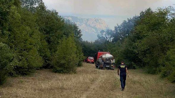 Vatrogasci se bore s vatrom - Avaz