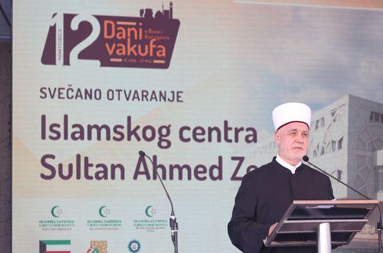 Reisul-ulema Kavazović na otvaranju Islamskog centra - Avaz