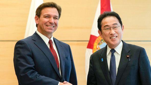 Ron Desantis i Fumio Kishida - Avaz