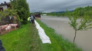 Bišćanin Valentino Vuković za "Avaz": Nivo Une je 613 centimetara, nekoliko kuća poplavljeno