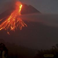 Eruptirala planina Merapi
