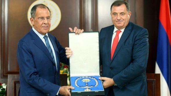 Sergej Lavrov i Milorad Dodik - Avaz