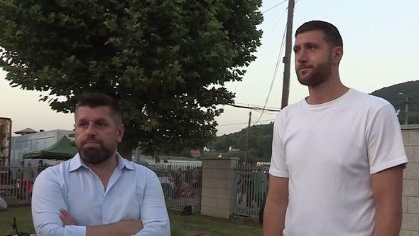 Nurkić i Duraković u Srebrenici - Avaz