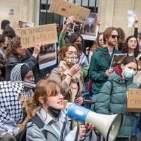 Propalestinski studenti okupirali kampus na kojem se školovao i Makron
