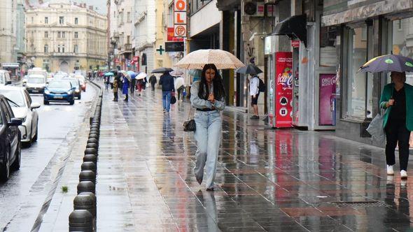 Kiša u Sarajevu - Avaz