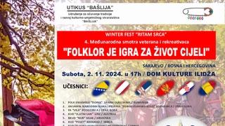 "Folklor je igra za život cijeli", međunarodna smotra veterana i rekreativaca