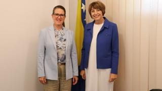 Ambasadorica Švedske u BiH
posjetila Centralnu izbornu komisiju BiH