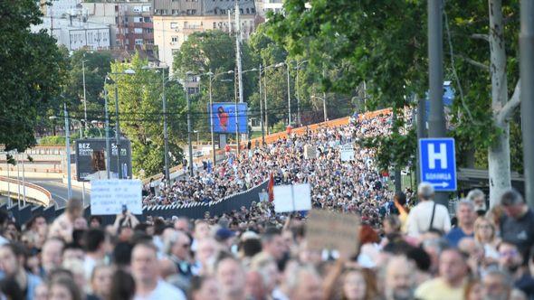 Sa održanih protesta - Avaz