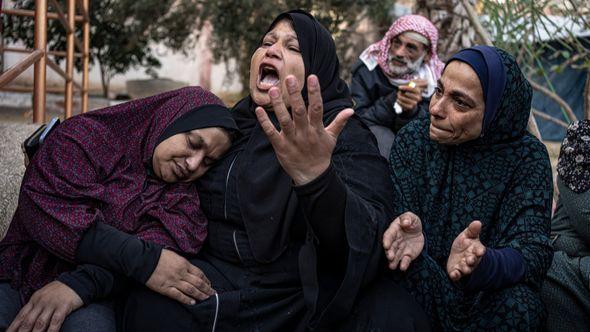 Palestinski civili u Pojasu Gaze traže utočište - Avaz