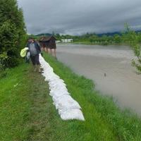 Bišćanin Valentino Vuković za "Avaz": Nivo Une je 613 centimetara, nekoliko kuća poplavljeno