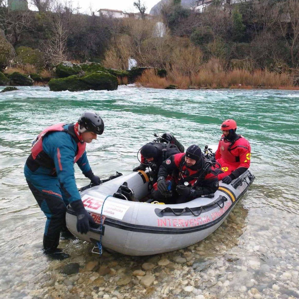 Mostarski spasioci danas nisu našli tijelo nastradalog Malezijca