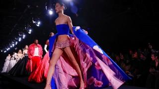 Couture season ends with disco, celebrity, classic glamour