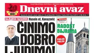 U dvobroju "Dnevnog avaza" čitajte: Činimo dobro ljudima