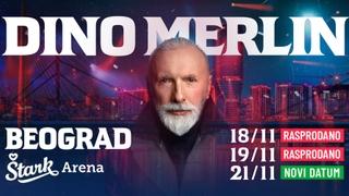 Dino Merlin u dva dana rasprodao dvije beogradske Arene, treći koncert 21. novembra