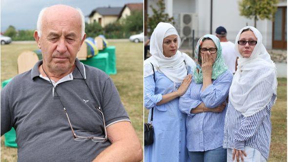 Porodice žrtava u Memorijalnom centru Kamičani - Avaz