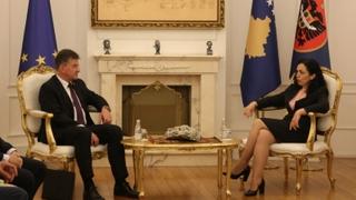 Osmani razgovarala sa Lajčakom o situaciji na sjeveru Kosova