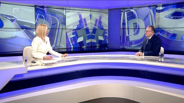 Nikšić tokom gostovanja na Federalnoj televiziji - Avaz