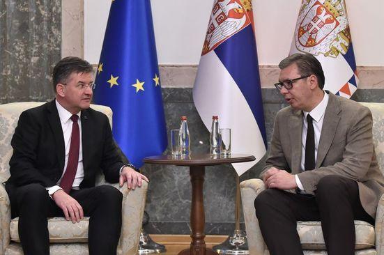 Miroslav Lajčak i Aleksandar Vučić - Avaz