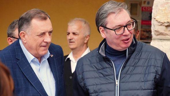 Dodik, Vučić - Avaz