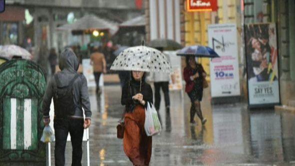 Povremena i mjestimična kiša - Avaz