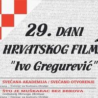 U Orašju se večeras otvaraju 29. Dani hrvatskog filma "Ivo Gregurević"