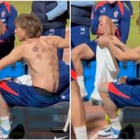 Modrić skinuo majicu na treningu: Fanovi primijetili jednu stvar